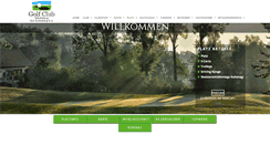 Desktop Screenshot of golfclub-escheberg.de